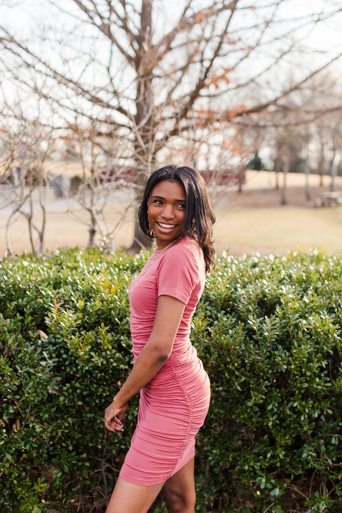 Bella - Ruched dress