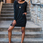 Black long sleeve dress