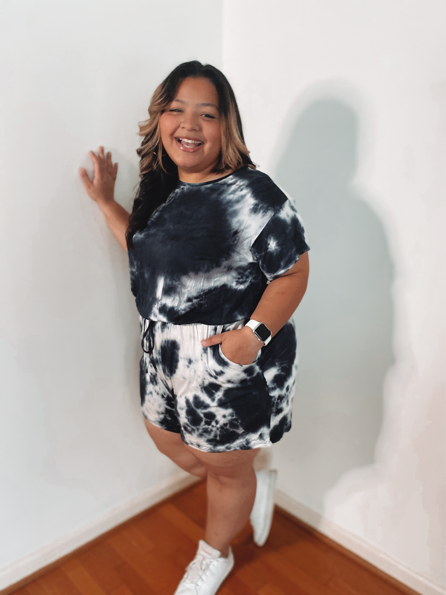 Tie-Dye Romper (PLUS SIZE)