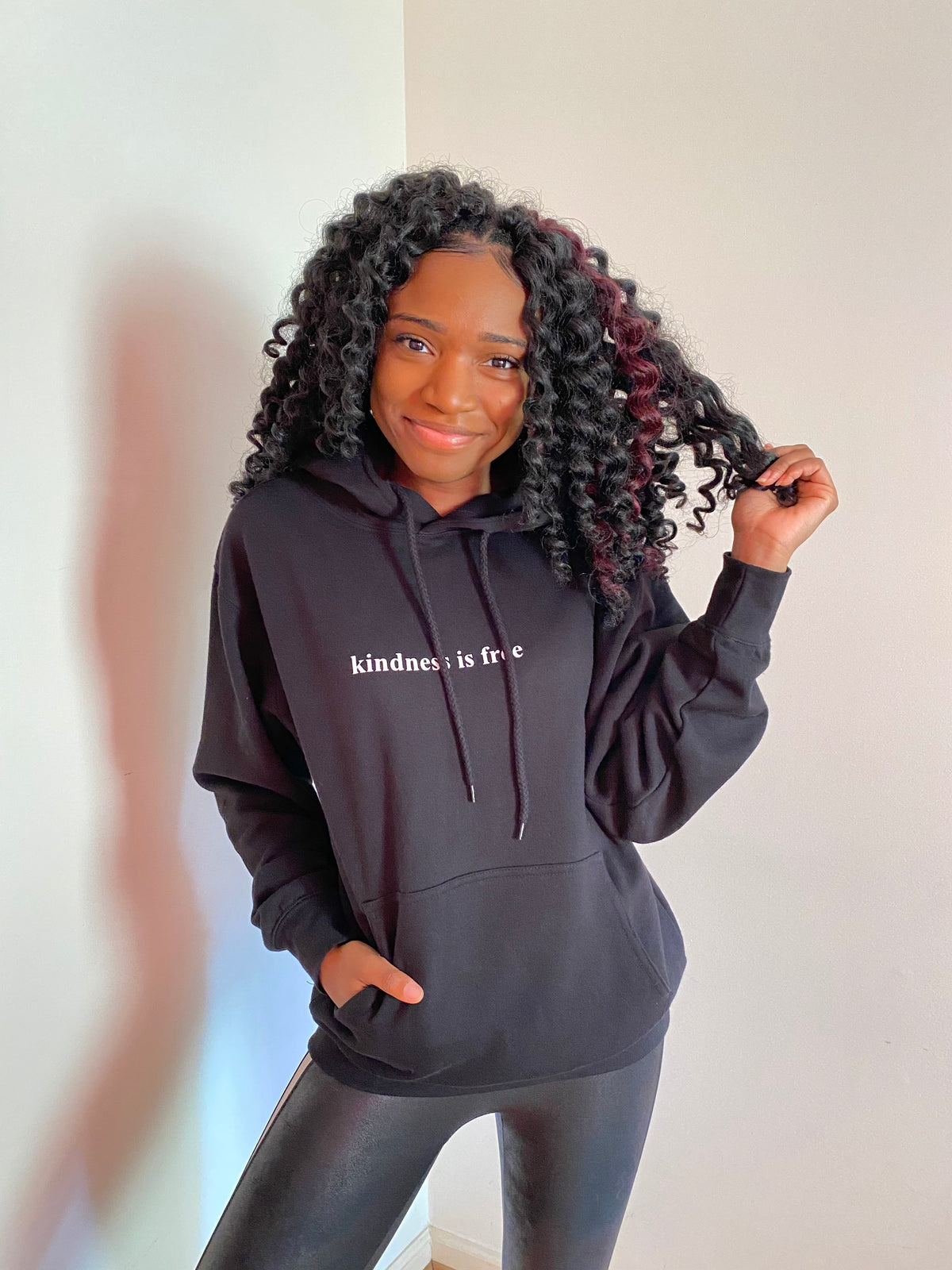 Kindess Comp Jacket Kindness is free (Oversized hoodie) – Finch.Shop
